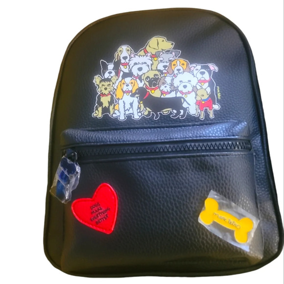 Marc Tetro all dogs Backpack set - Picture 2 of 4